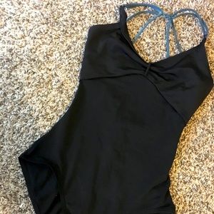 Natalie Dancewear Black Leotard